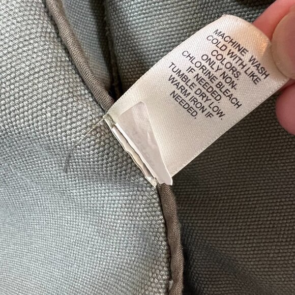 J Jill Jacket Womens Size XSP Olive Green Utility Military Distressed Denim Army - Picture 7 of 13